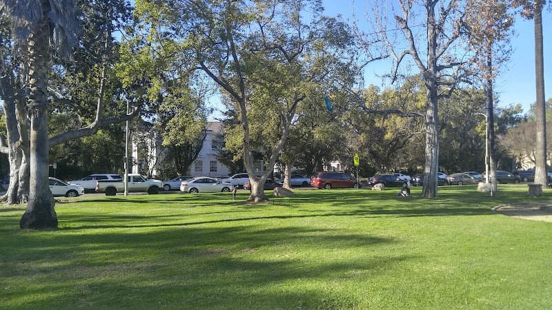 Dog Park St. James Park Los Angeles