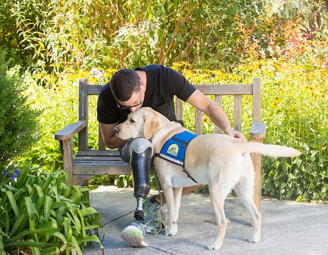 Dog walker Canine Companions Southwest Training Center Oceanside