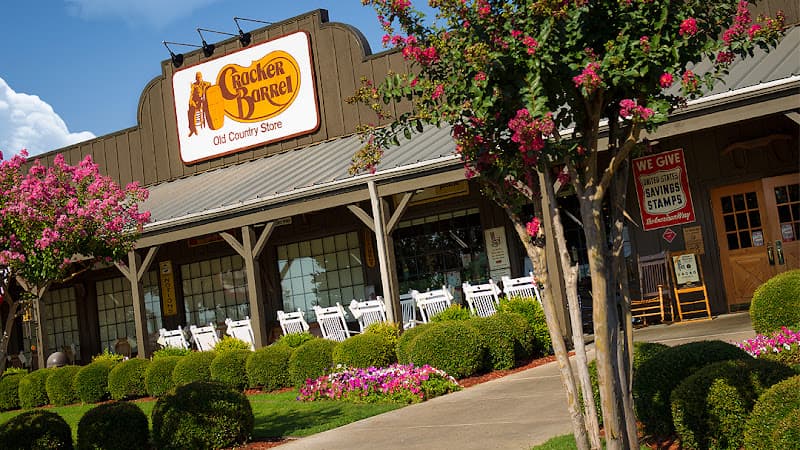 Dog walker Cracker Barrel Old Country Store Rialto