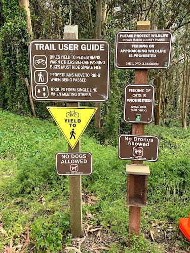 Dog walker Crocker Gate Trail Head Daly City