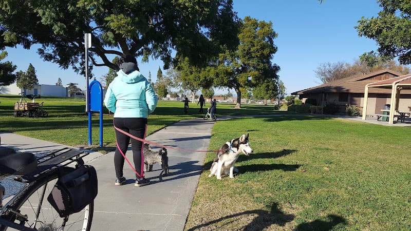 Dog walker Edgar Park Garden Grove