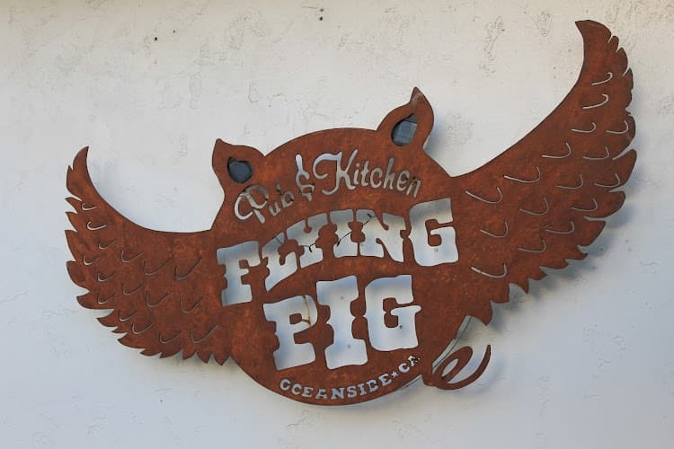 Dog walker Flying Pig Pub & Kitchen Oceanside