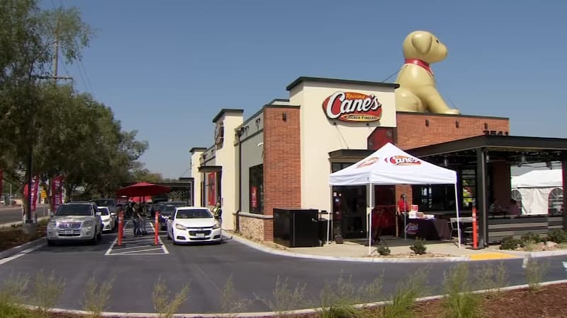Dog walker Raising Cane's Chicken Fingers Visalia