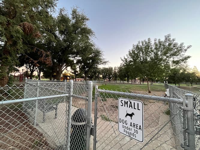 Dog walker Sierra Bicentennial Dog Park Clovis