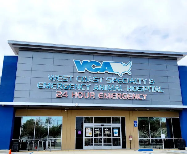 Pet vet VCA West Coast Specialty and Emergency Animal Hospital Westminster