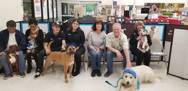 Dog day care center Petco Riverside