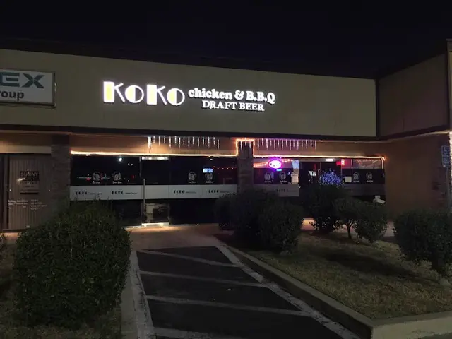 Dog walker KoKo Chicken & BBQ Garden Grove