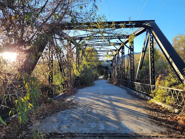 Dog walker Sweetwater River Trail El Cajon