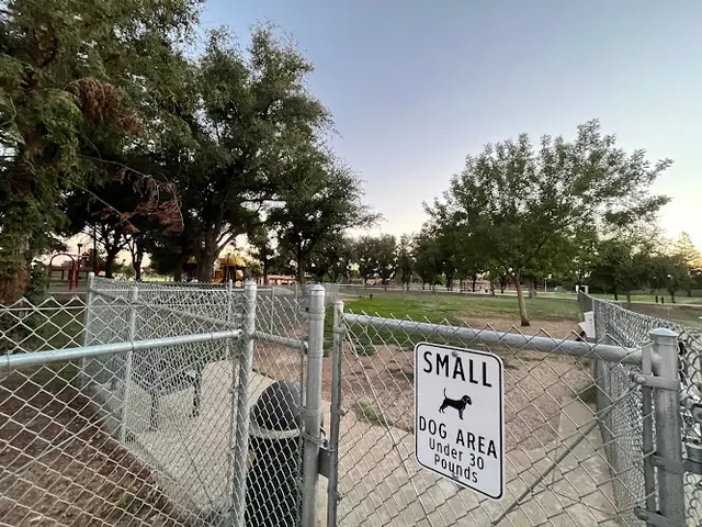 Dog walker Sierra Bicentennial Dog Park Clovis