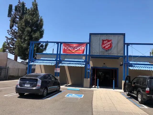 Rescue & Shelter The Salvation Army Thrift Store & Donation Center Santa Ana