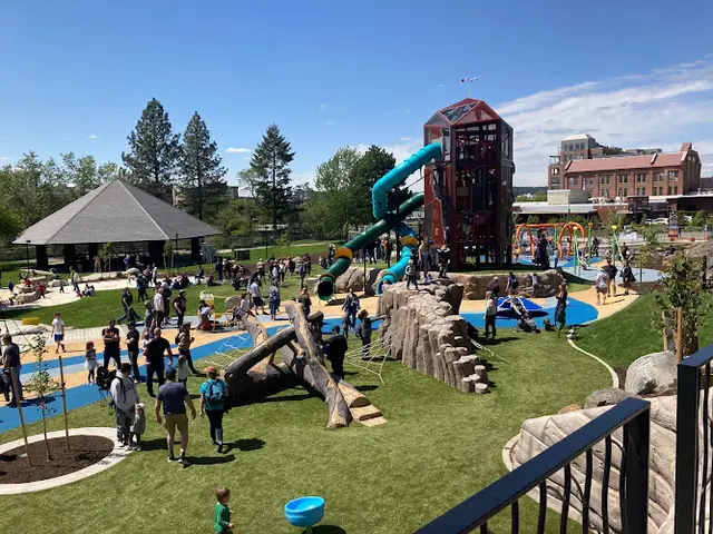 Dog Park Ice Age Playground Spokane