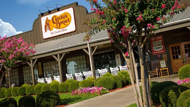 Dog walker Cracker Barrel Old Country Store Rialto