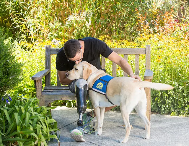 Dog walker Canine Companions Southwest Training Center Oceanside